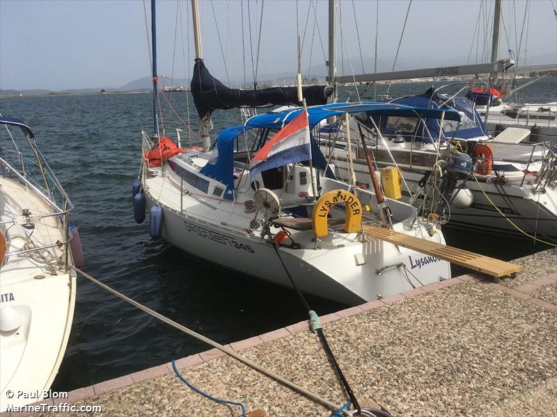 keros (Sailing vessel) - IMO , MMSI 244690852, Call Sign PG2890 under the flag of Netherlands