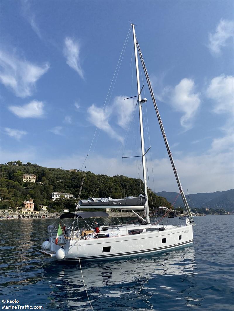 agile (Sailing vessel) - IMO , MMSI 247366230, Call Sign IK7439 under the flag of Italy