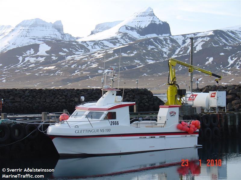 glettingur ns-100 (Fishing vessel) - IMO , MMSI 251162110, Call Sign 2666 under the flag of Iceland
