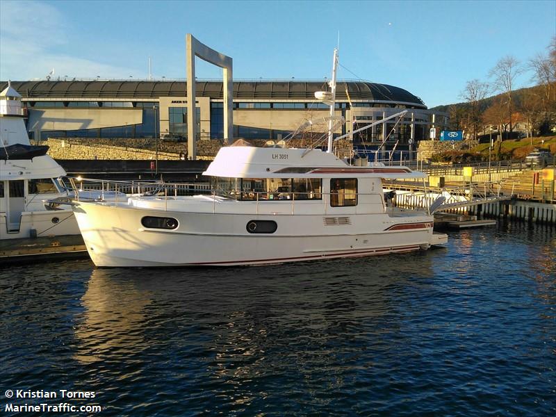 bella vita (Pleasure craft) - IMO , MMSI 257060290, Call Sign LH3051 under the flag of Norway