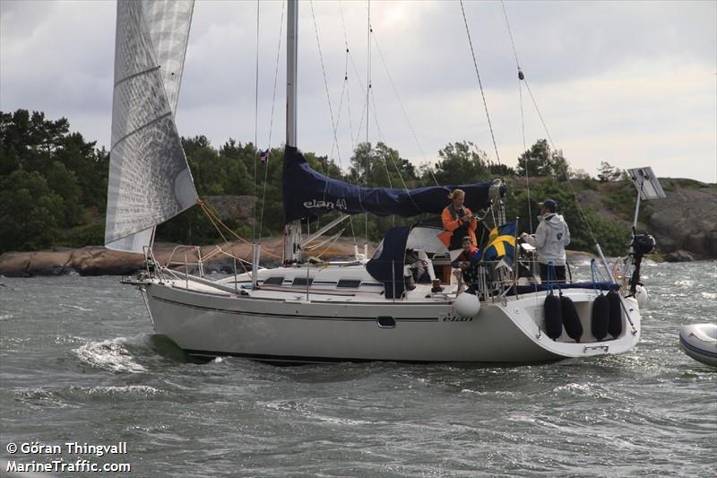 moa (Sailing vessel) - IMO , MMSI 265593550, Call Sign SD9588 under the flag of Sweden