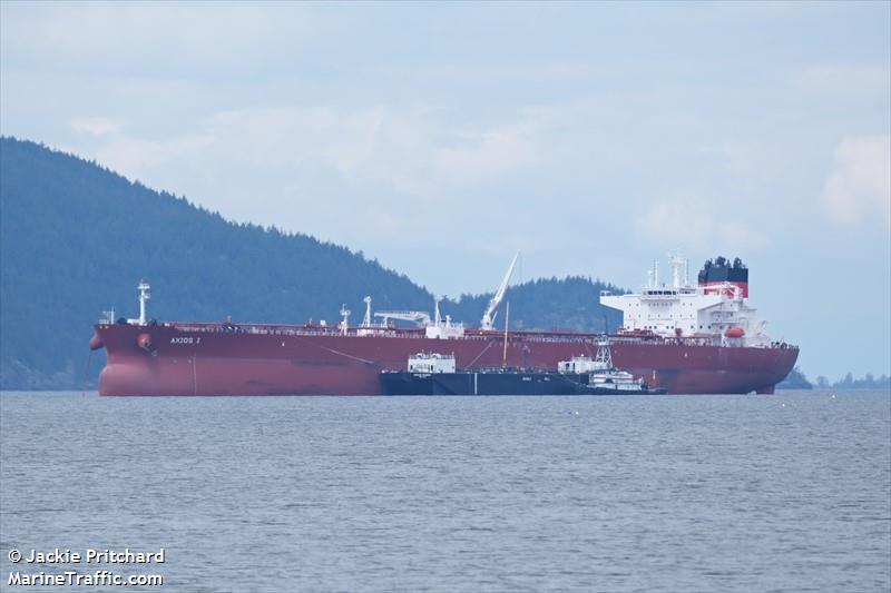 axios i (Crude Oil Tanker) - IMO 9912854, MMSI 636020242, Call Sign D5YH6 under the flag of Liberia