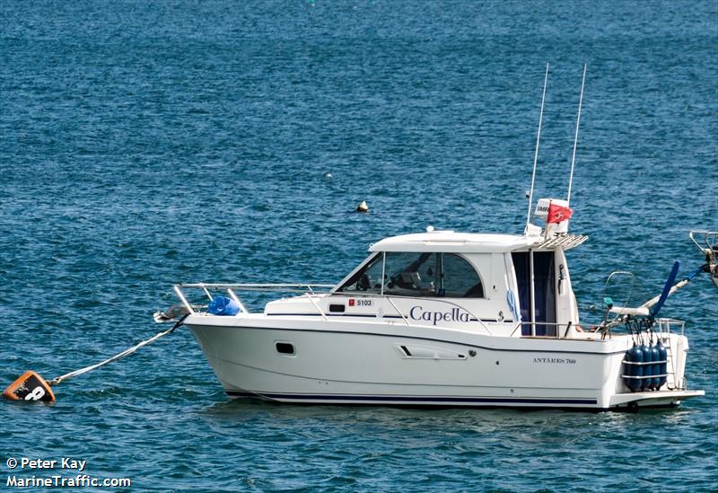 capella (Pleasure craft) - IMO , MMSI 232024724, Call Sign MGFL6 under the flag of United Kingdom (UK)