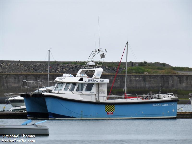 sarah jane too (Unknown) - IMO , MMSI 235019791, Call Sign MFPR8 under the flag of United Kingdom (UK)