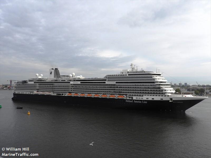 rotterdam (Passenger (Cruise) Ship) - IMO 9837470, MMSI 245464000, Call Sign PDGW under the flag of Netherlands