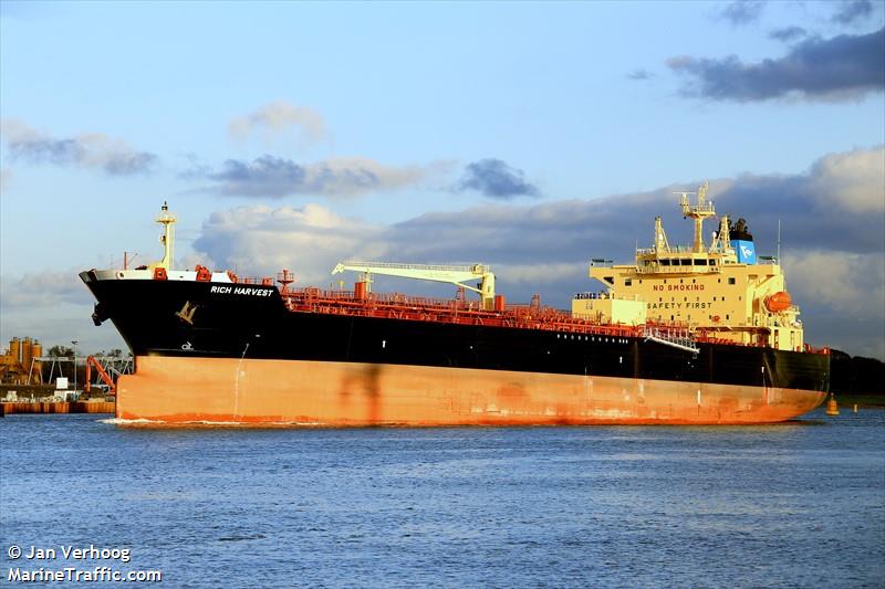 rich harvest (Chemical/Oil Products Tanker) - IMO 9908982, MMSI 370638000, Call Sign 3EAY6 under the flag of Panama