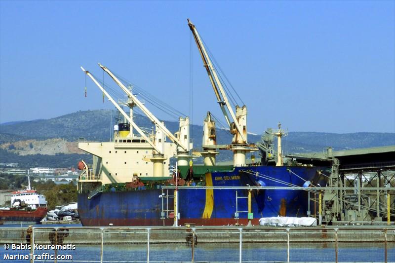 anni selmer (Bulk Carrier) - IMO 9397860, MMSI 538009545, Call Sign V7A4873 under the flag of Marshall Islands