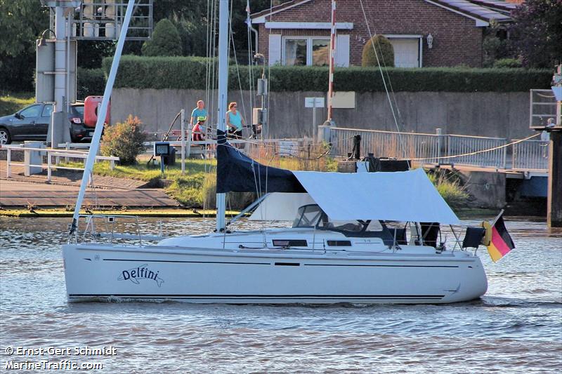 delfini (Sailing vessel) - IMO , MMSI 211195220, Call Sign DJ6107 under the flag of Germany