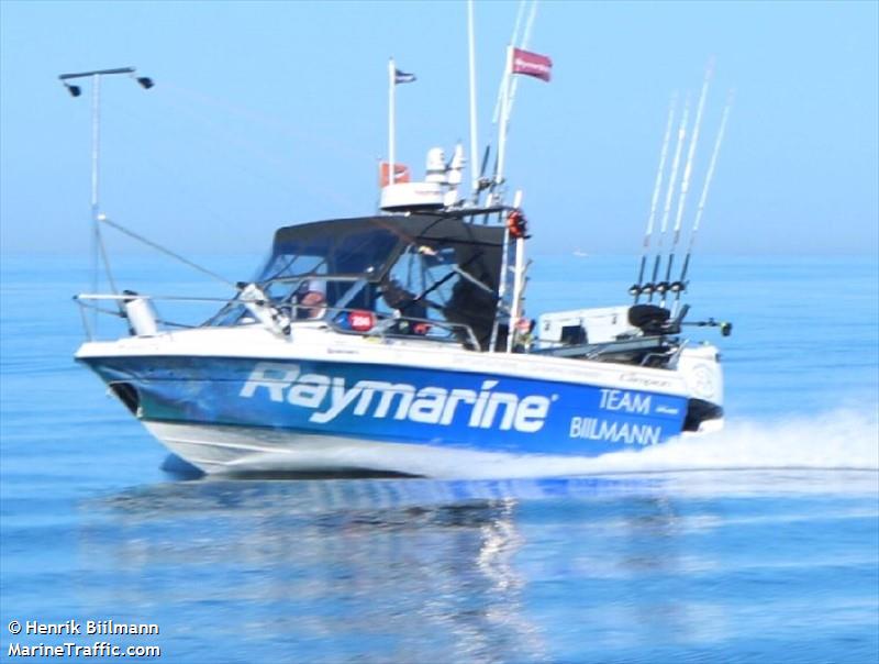 team solyst (Fishing vessel) - IMO , MMSI 219018754, Call Sign XPE5554 under the flag of Denmark
