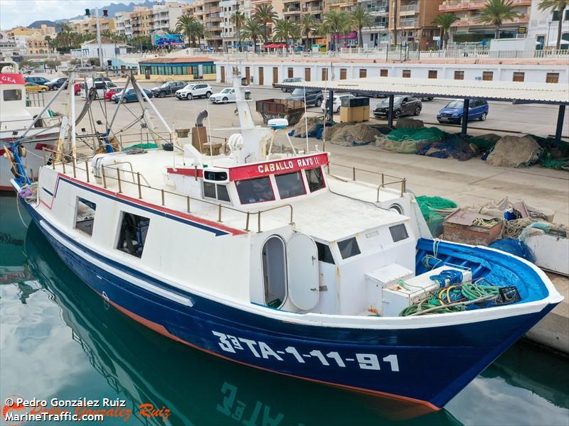 caballo rayo segundo (Fishing vessel) - IMO , MMSI 224016170, Call Sign EA8655 under the flag of Spain