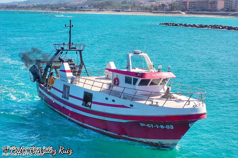 la mar serena (Fishing vessel) - IMO , MMSI 224132420, Call Sign ECEU under the flag of Spain