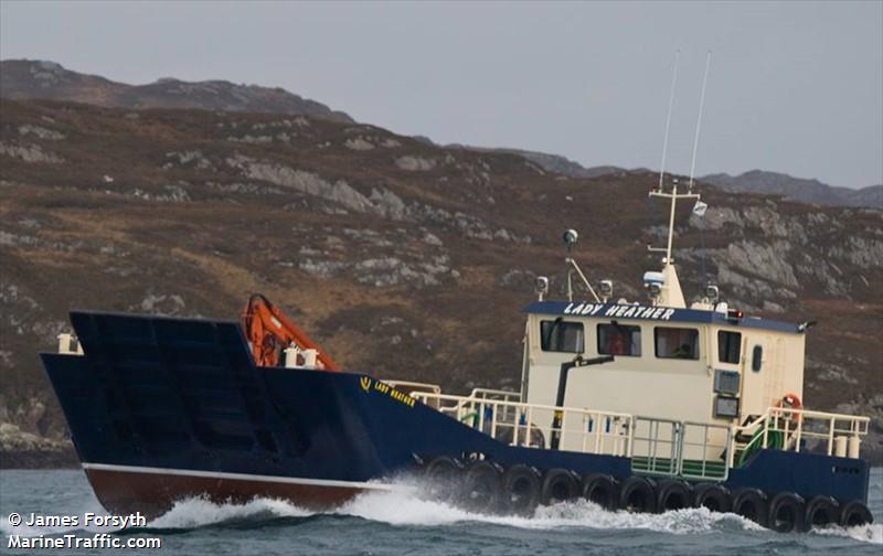 lady heather (Tug) - IMO , MMSI 235067967, Call Sign 2BQ5O under the flag of United Kingdom (UK)