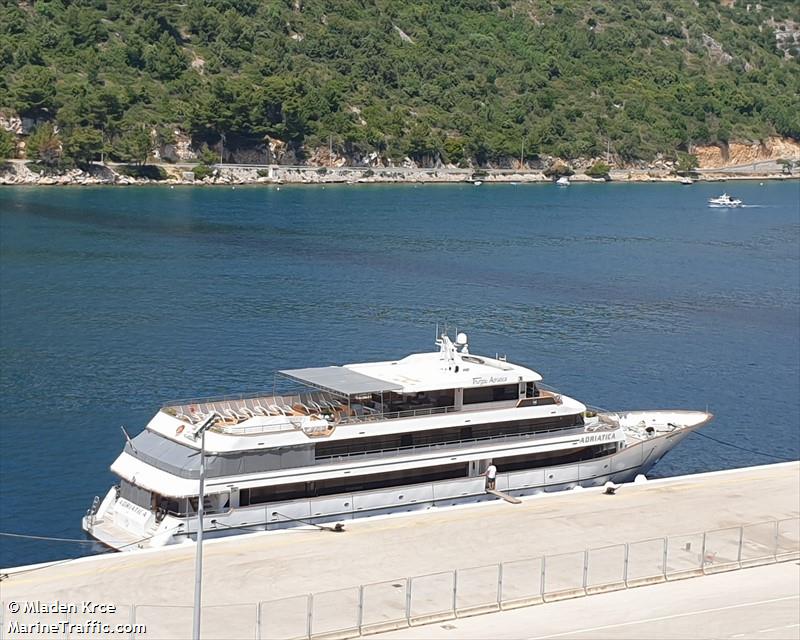 adriatica (Passenger Ship) - IMO 9852303, MMSI 238028000, Call Sign 9A4745 under the flag of Croatia
