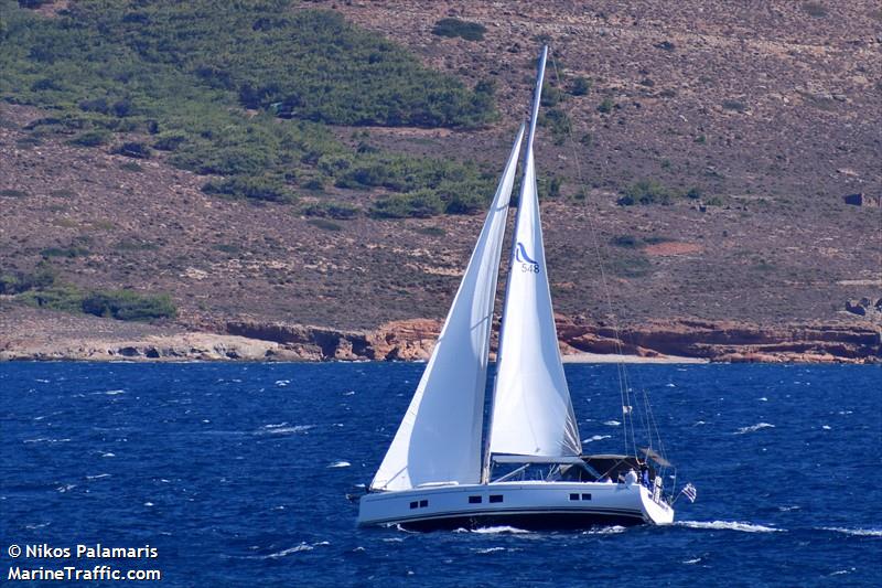 ellora (Sailing vessel) - IMO , MMSI 240300400, Call Sign SVB2157 under the flag of Greece