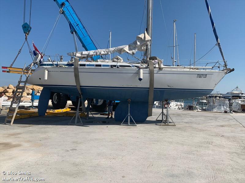 la vagabonda (Sailing vessel) - IMO , MMSI 244012165, Call Sign PB7776 under the flag of Netherlands