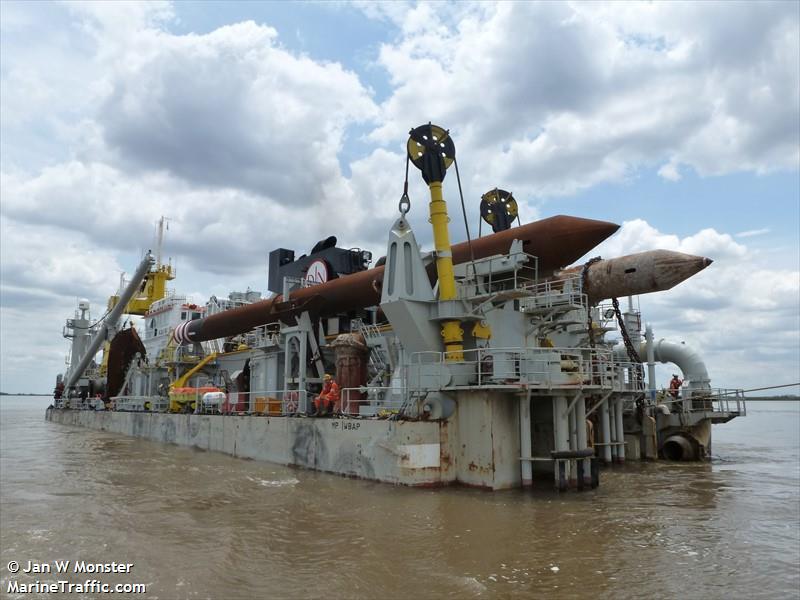 kaerius (Dredger) - IMO 9392274, MMSI 253101000, Call Sign LXKS under the flag of Luxembourg