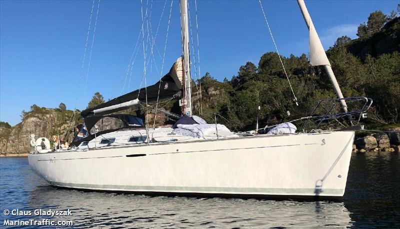 modesty blaise (Sailing vessel) - IMO , MMSI 257954560, Call Sign LD 9978 under the flag of Norway