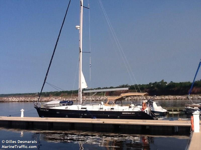 point du jour (Sailing vessel) - IMO , MMSI 316024471 under the flag of Canada