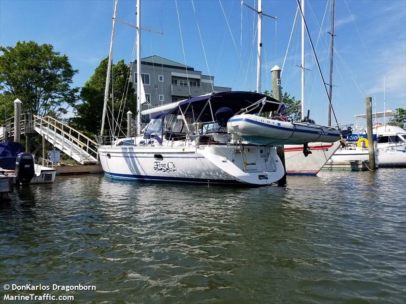 five cs (Sailing vessel) - IMO , MMSI 338132223, Call Sign FIVE C' under the flag of USA