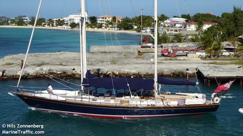 sy melinka (Sailing vessel) - IMO , MMSI 378158000, Call Sign JZL5162 under the flag of British Virgin Islands