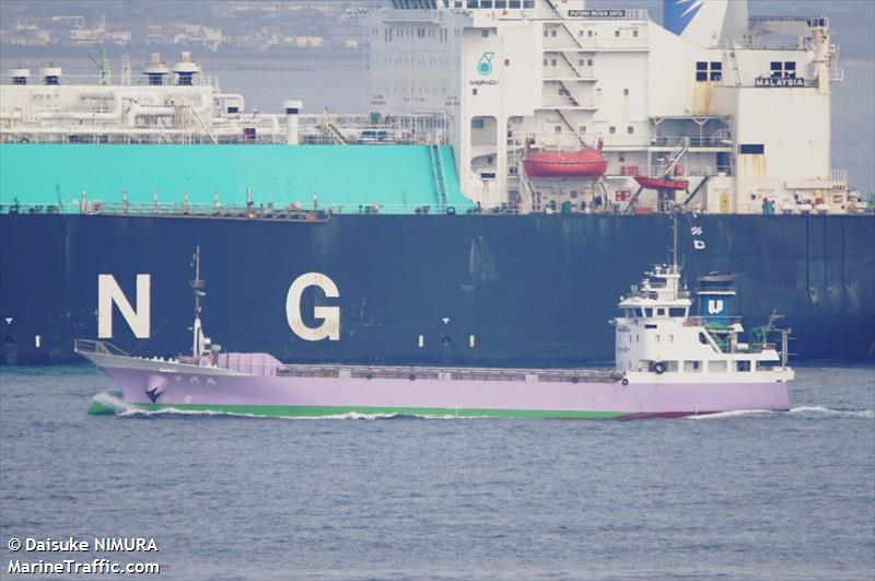 chiyomaru (General Cargo Ship) - IMO 9810135, MMSI 431009152, Call Sign JD4142 under the flag of Japan