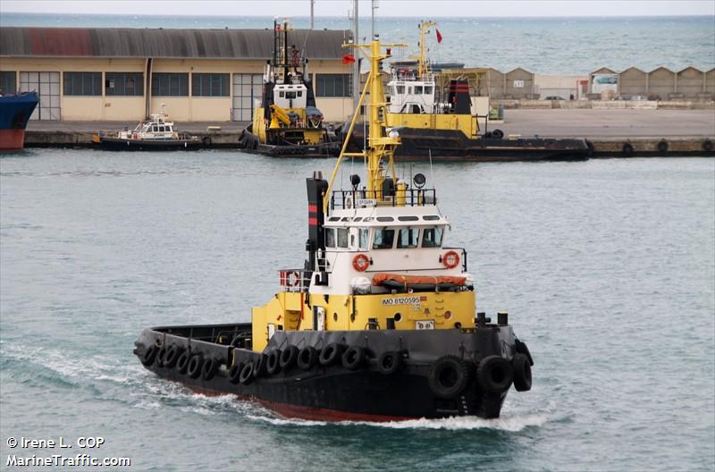 epidamn (Tug) - IMO 8120595, MMSI 201100123 under the flag of Albania