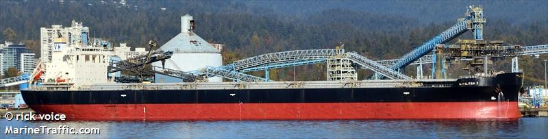 koulitsa 2 (Bulk Carrier) - IMO 9639684, MMSI 210266000, Call Sign 5BVK5 under the flag of Cyprus