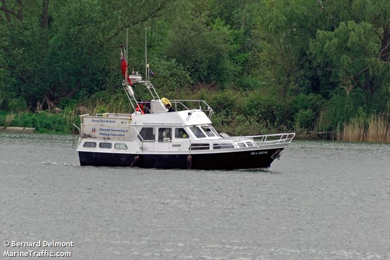 sea satin (Pleasure craft) - IMO , MMSI 235019388, Call Sign MKJU5 under the flag of United Kingdom (UK)