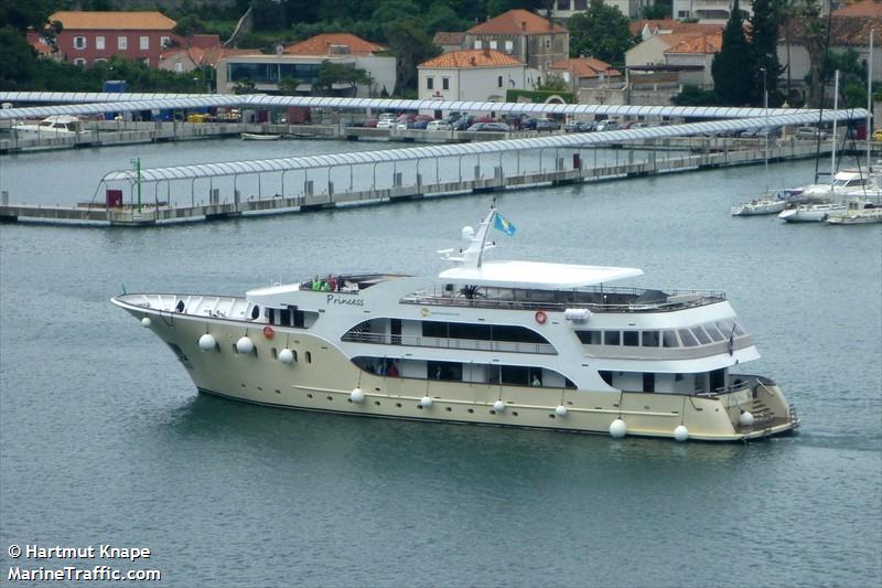 princess (Passenger ship) - IMO , MMSI 238498240, Call Sign 9A5533 under the flag of Croatia