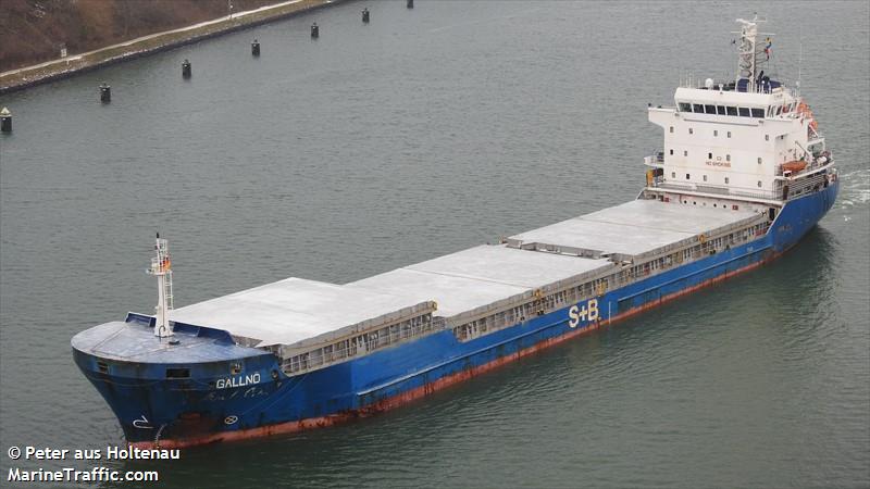 gaellnoe (General Cargo Ship) - IMO 9408889, MMSI 255806399, Call Sign CQHG under the flag of Madeira