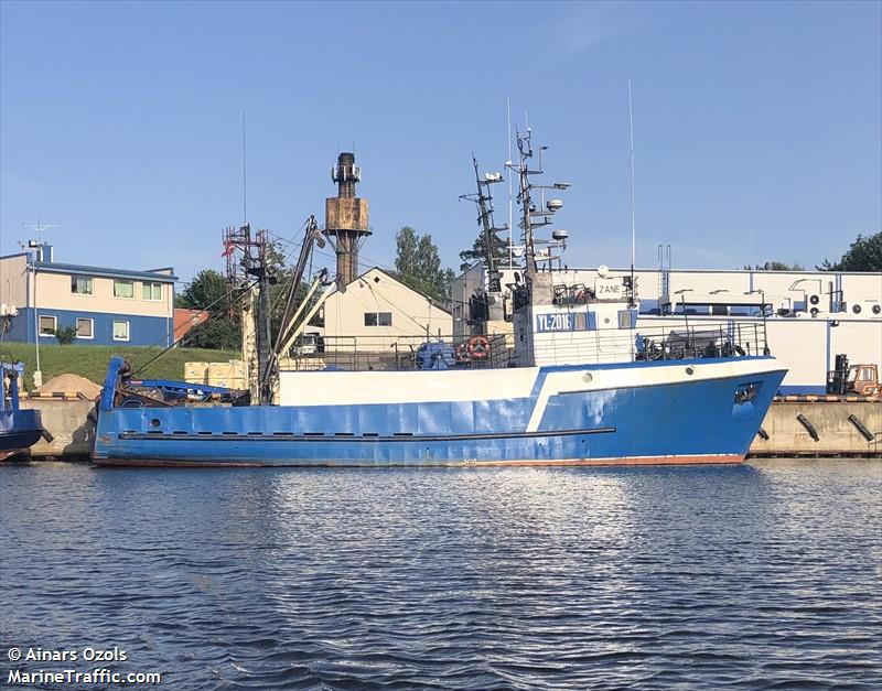 zane (Fishing Vessel) - IMO 8926042, MMSI 275138000 under the flag of Latvia