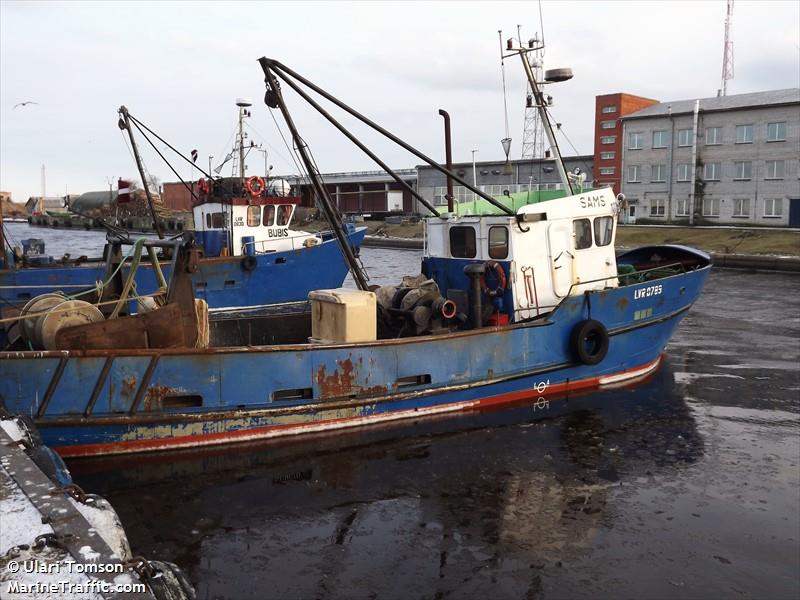 sams (Fishing vessel) - IMO , MMSI 275247000, Call Sign YL2143 under the flag of Latvia