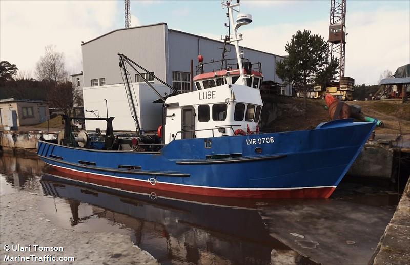 lube (Fishing vessel) - IMO , MMSI 275271000, Call Sign YL2139 under the flag of Latvia