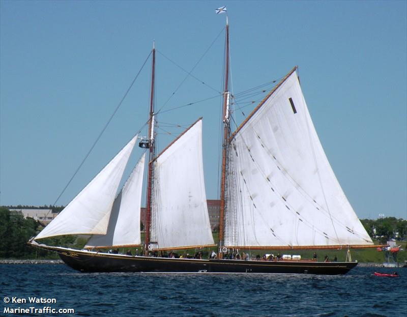 bluenose ii (Yacht) - IMO 5419086, MMSI 316245000, Call Sign CYJZ under the flag of Canada