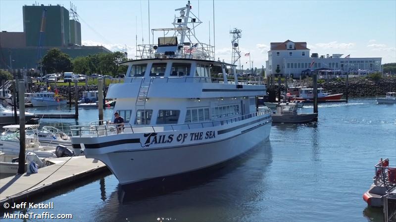 tails of the sea (Passenger ship) - IMO , MMSI 367450190, Call Sign WDL5799 under the flag of United States (USA)
