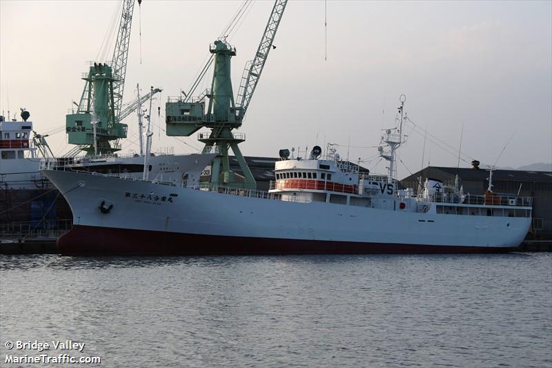 goeimaru no.38 (Fishing Vessel) - IMO 9063457, MMSI 431500040, Call Sign JPVS under the flag of Japan