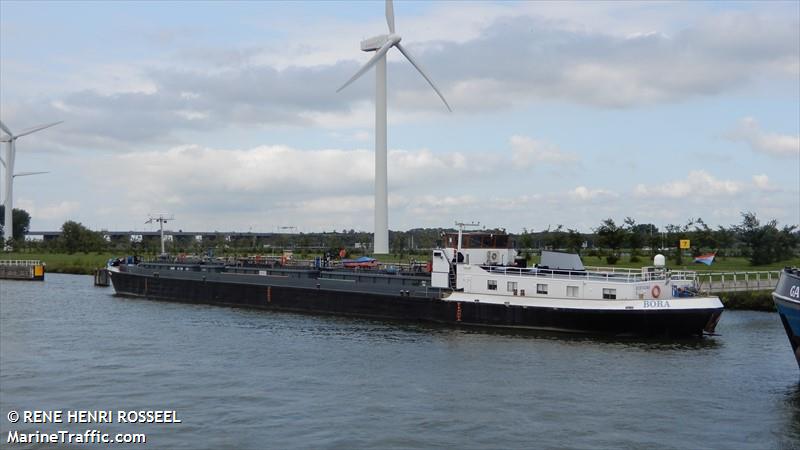 bora (Tanker) - IMO , MMSI 205279890, Call Sign OT2798 under the flag of Belgium
