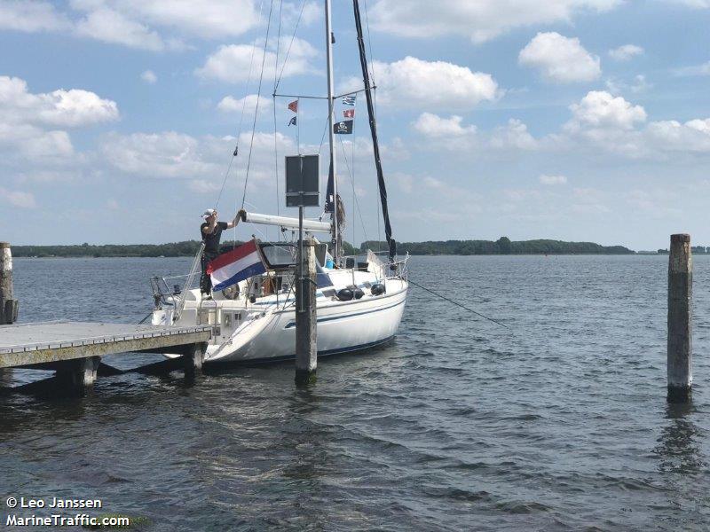 issy mae (Sailing vessel) - IMO , MMSI 244010698, Call Sign PI7696 under the flag of Netherlands