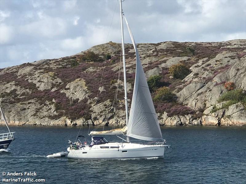 jeanetten (Sailing vessel) - IMO , MMSI 265707880, Call Sign DE91 under the flag of Sweden