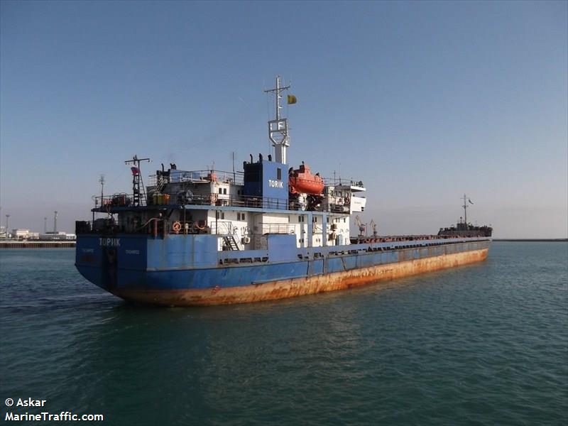 askar sarydzha (General Cargo Ship) - IMO 9082142, MMSI 273155400, Call Sign UGUR under the flag of Russia