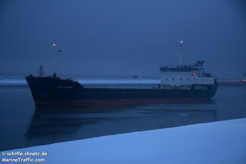 petr anokhin (General Cargo Ship) - IMO 8702264, MMSI 273332500, Call Sign UFWQ under the flag of Russia