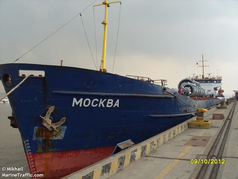 omskiy 103 (General Cargo Ship) - IMO 8889385, MMSI 273437300, Call Sign UGDX under the flag of Russia