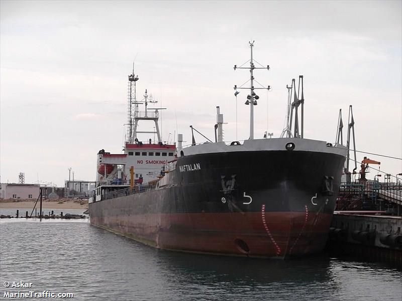 naftalan (Oil Products Tanker) - IMO 8138906, MMSI 423050100, Call Sign 4JDU under the flag of Azerbaijan