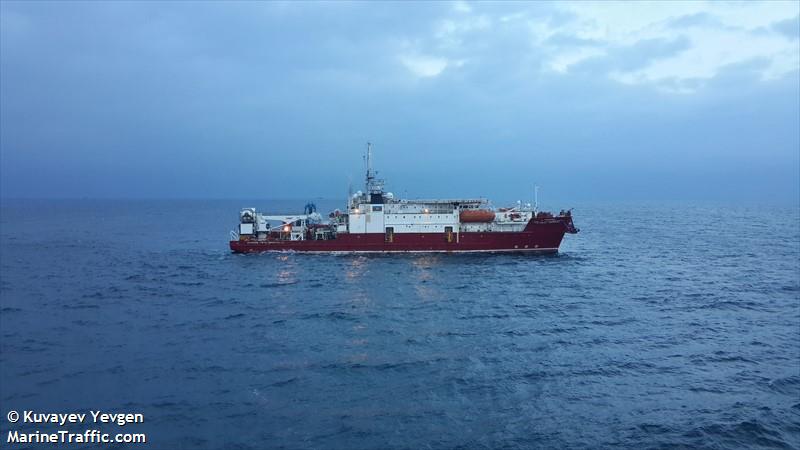 ak.tofik ismayilov (Offshore Support Vessel) - IMO 8521048, MMSI 423098100, Call Sign 4JIZ under the flag of Azerbaijan