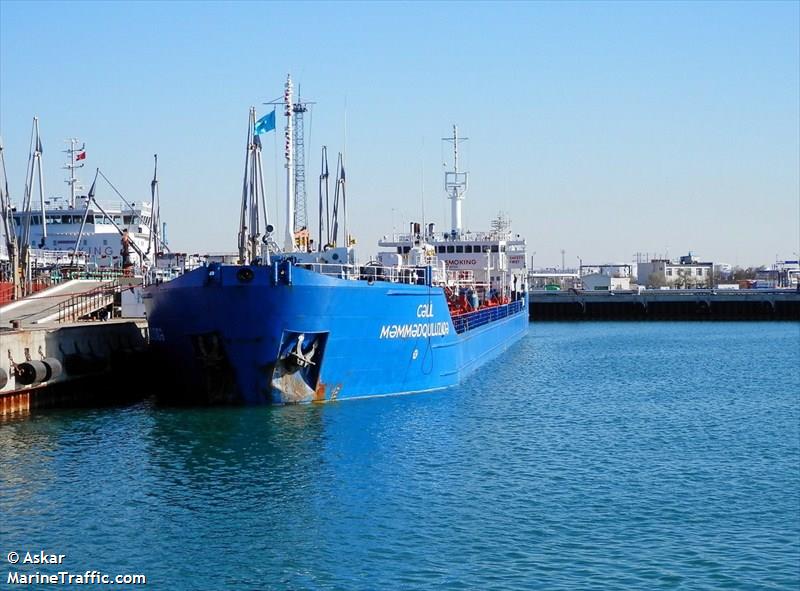 jalil mammedguluzade (Oil Products Tanker) - IMO 9297723, MMSI 423104100, Call Sign 4JMB under the flag of Azerbaijan