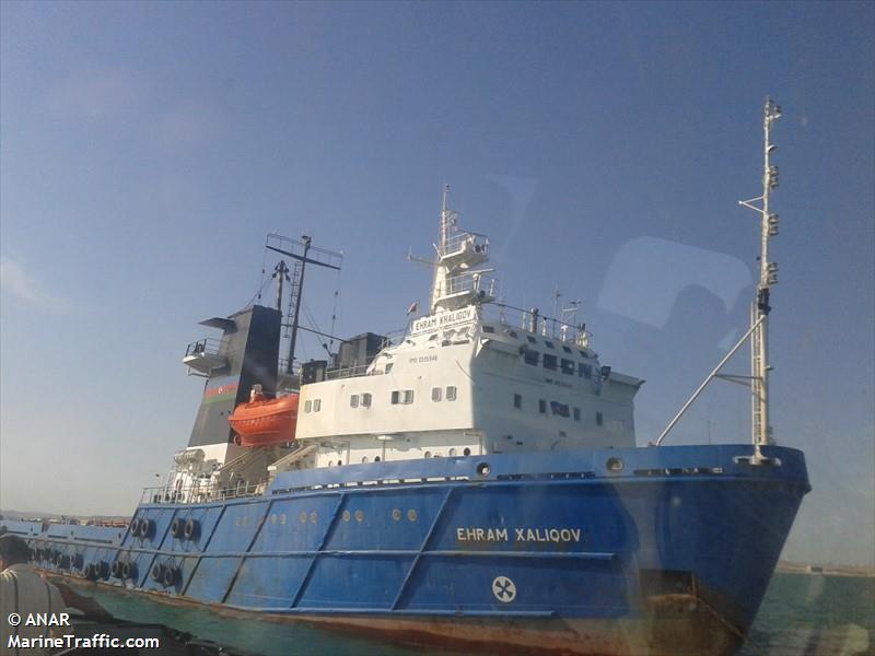 ehram khaligov (Offshore Tug/Supply Ship) - IMO 8515946, MMSI 423120100, Call Sign 4JBC under the flag of Azerbaijan