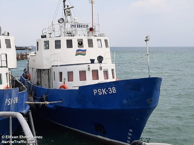 psk-38 (Passenger Ship) - IMO 8841230, MMSI 423223100, Call Sign PSK38 under the flag of Azerbaijan
