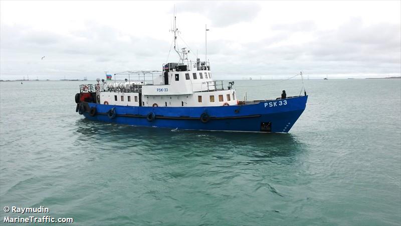 psk-33 (Passenger Ship) - IMO 7037519, MMSI 423230100, Call Sign PSK33 under the flag of Azerbaijan