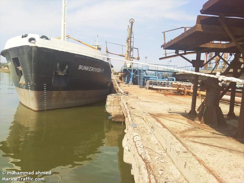 bunkerovshik-7 (Oil Products Tanker) - IMO 8711801, MMSI 423231100 under the flag of Azerbaijan