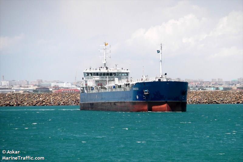 zengezur (Oil Products Tanker) - IMO 9498171, MMSI 423306100, Call Sign 4JNP under the flag of Azerbaijan